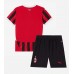 Maglie da calcio AC Milan Prima Maglia Bambino 2024-25 Manica Corta (+ Pantaloni corti)